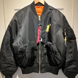 Alpha Industries x MTV VMA’s Black MA-1 Flight/Bomber Jacket
